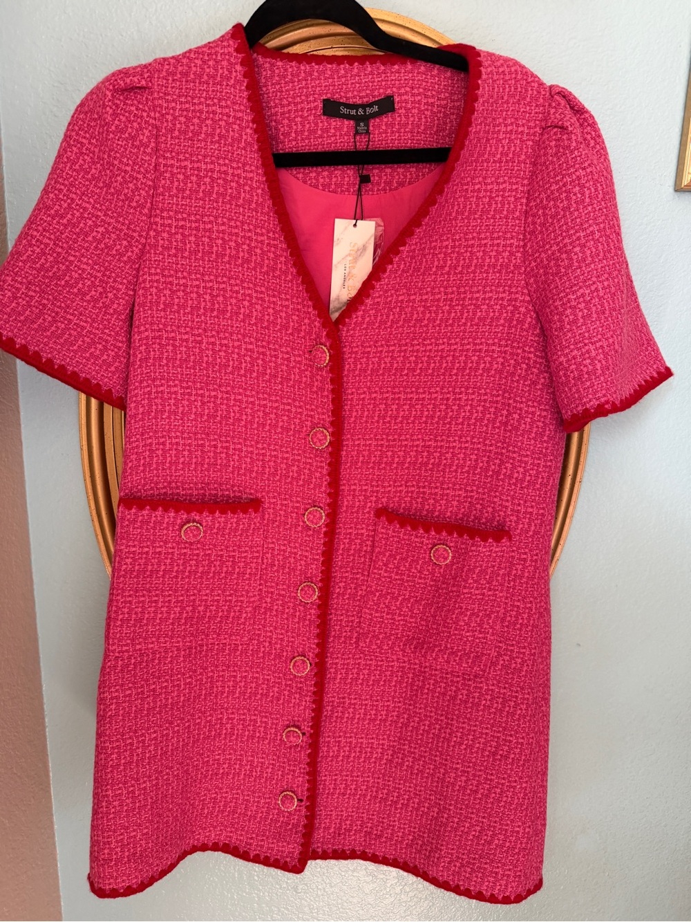Stunning! Strut & Bolt tweed dress! NWT
